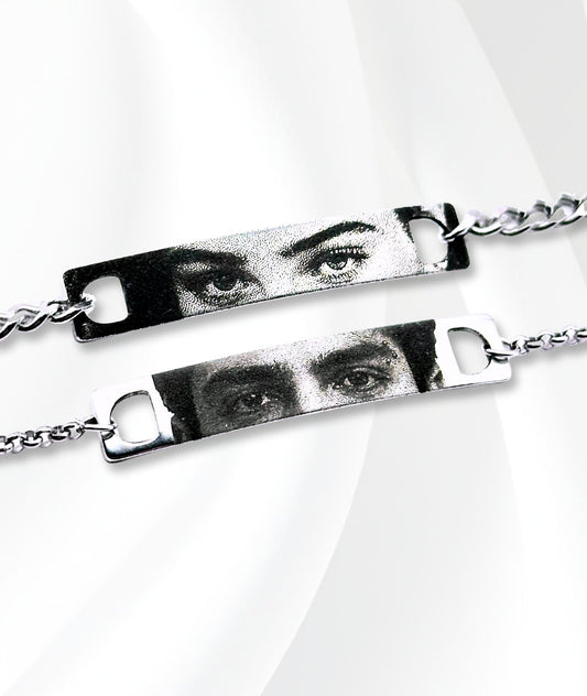 Brățară Ochii Tăi - Gravată Realist – cadou personalizat gravat