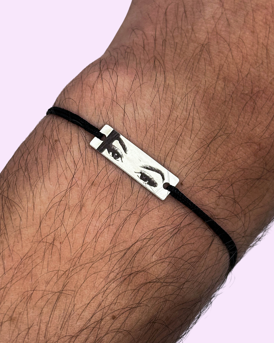 Brățară Cu Ochi™ - Personalizată Gravată Din Argint