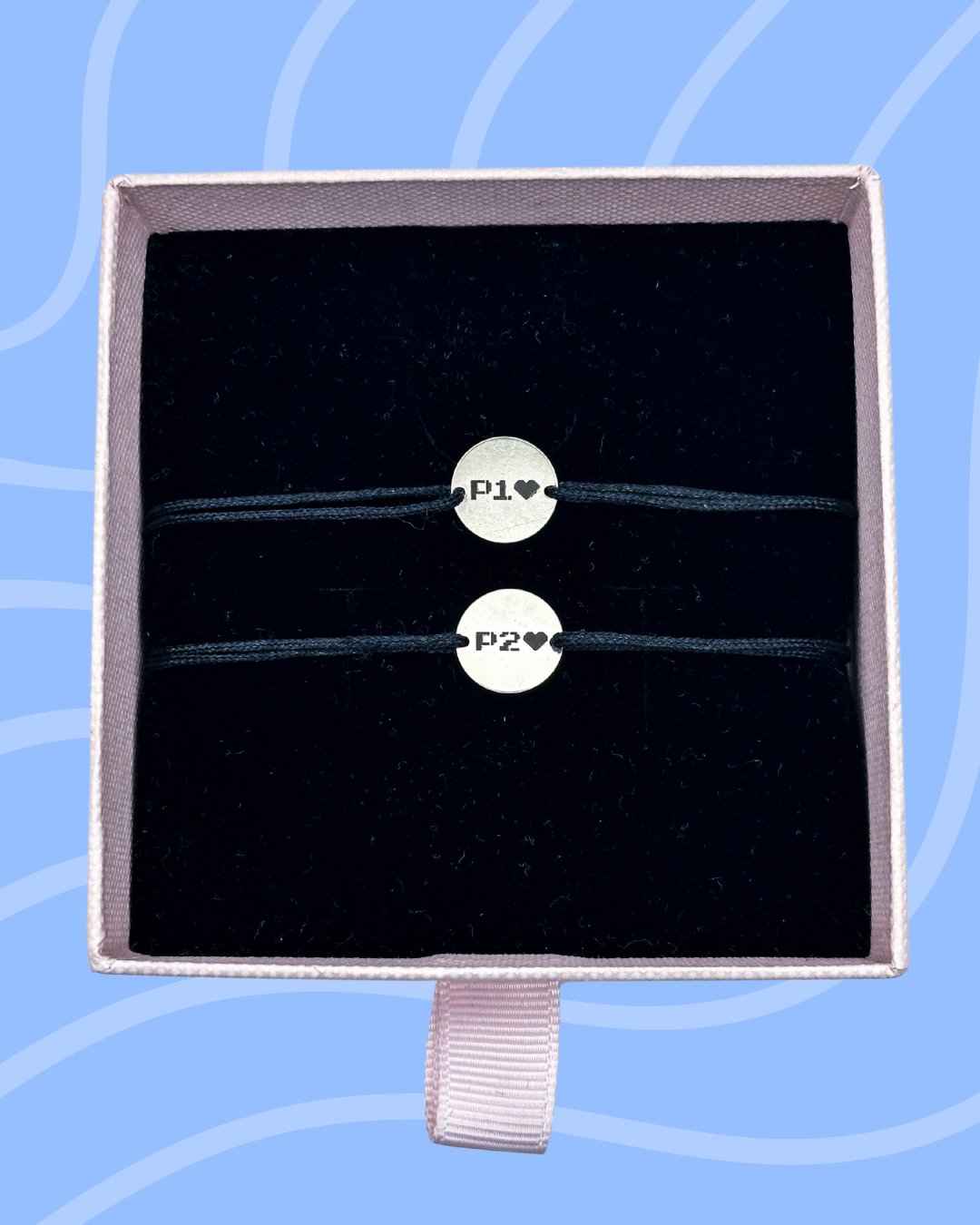 Set Cuplu - 2x Brățari Argint - Personalizată Gravate