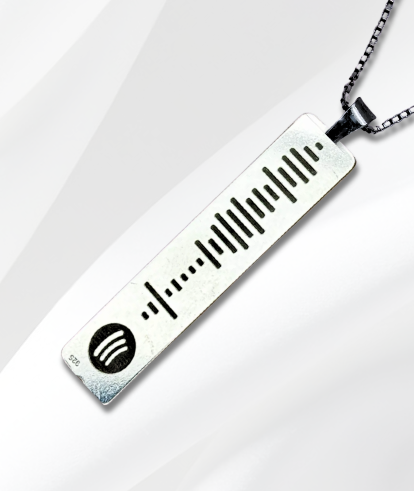 Lănțișor Argint Personalizat - Ochii Mașinii & Ai Tăi™