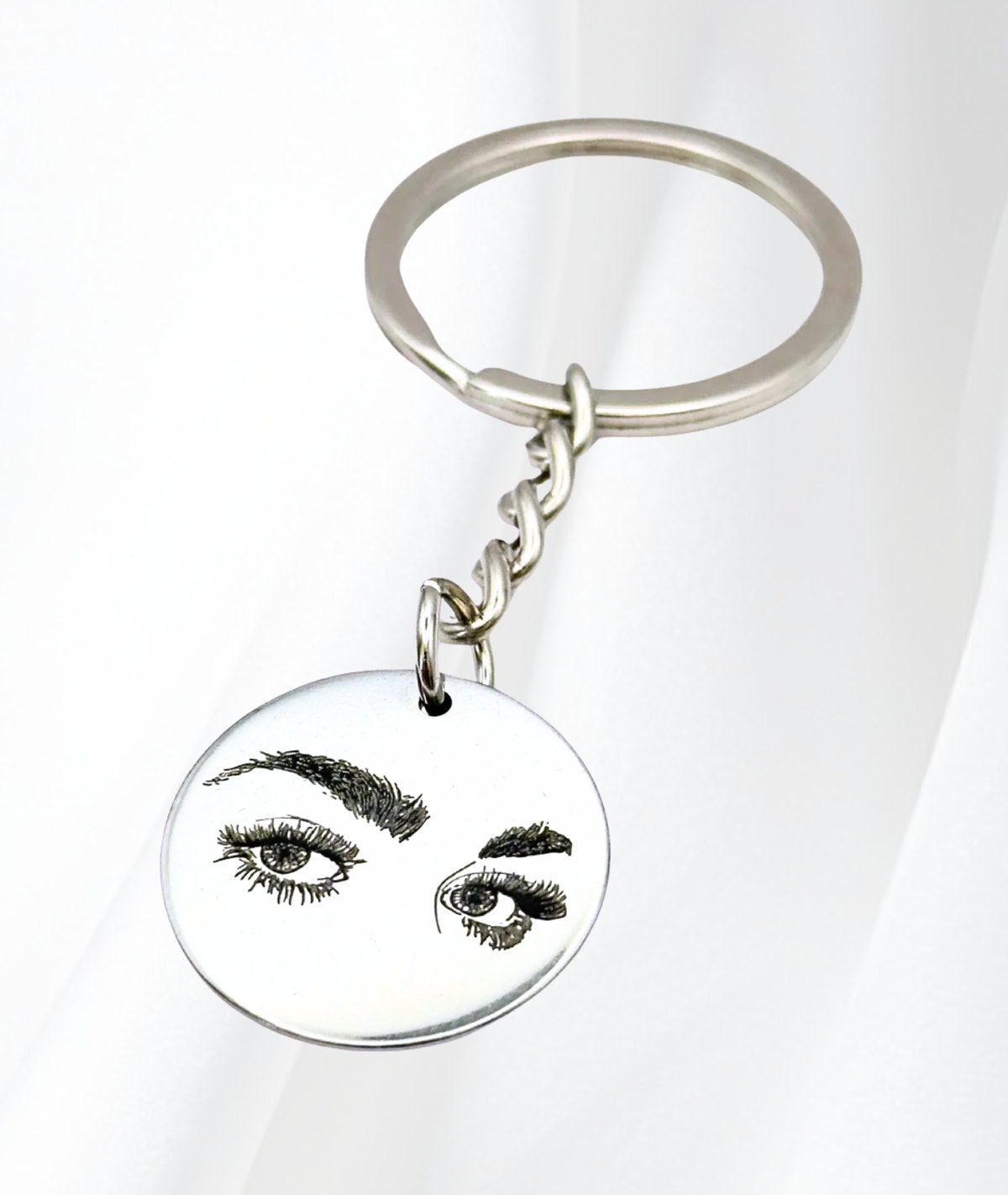 Breloc Cu Ochi - Gravat – cadou personalizat gravat