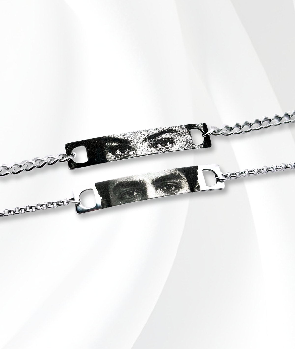 Set Brățări Cu Ochi - Gravate Realist – cadou personalizat gravat