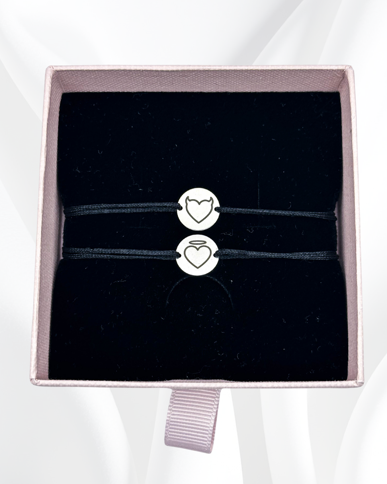 Set Cuplu - 2x Brățari Argint - Personalizată Gravate