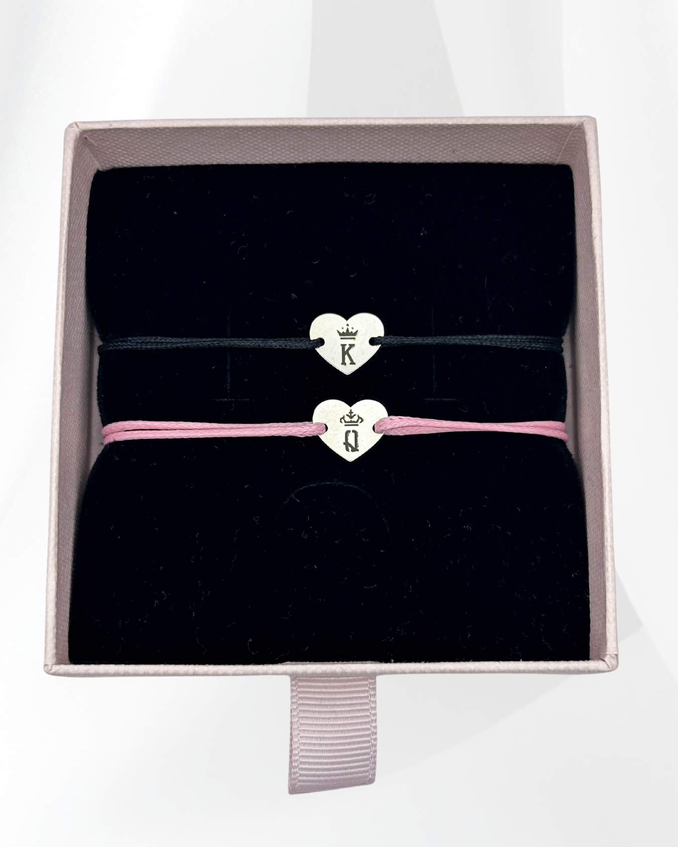 Set Cuplu - 2x Brățari Argint - Personalizată Gravate