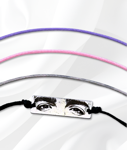 Set Cuplu - 2x Brățară Cu Ochi™ - Personalizată Fotogravată Din Argint