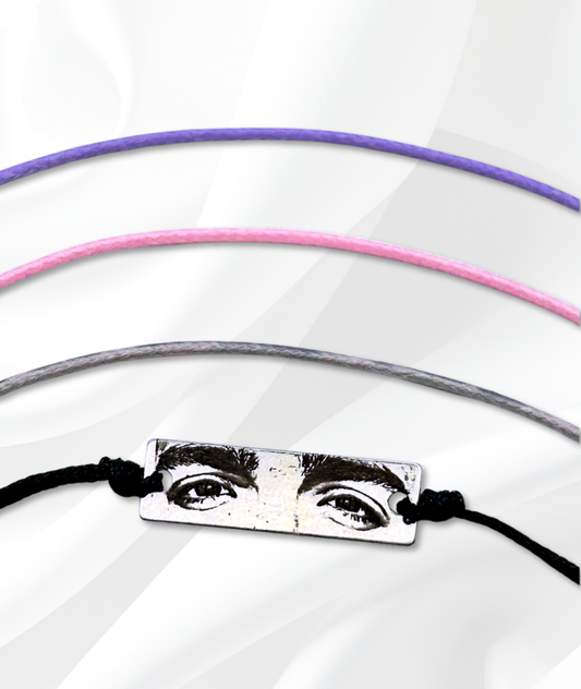 Brățară Cu Ochi™ - Personalizată Gravată Din Argint