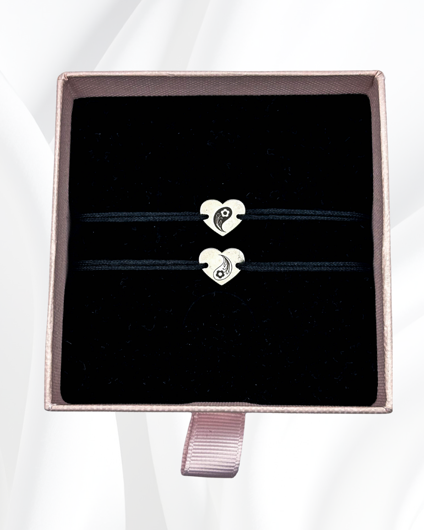 Set Cuplu - 2x Brățari Argint - Personalizată Gravate