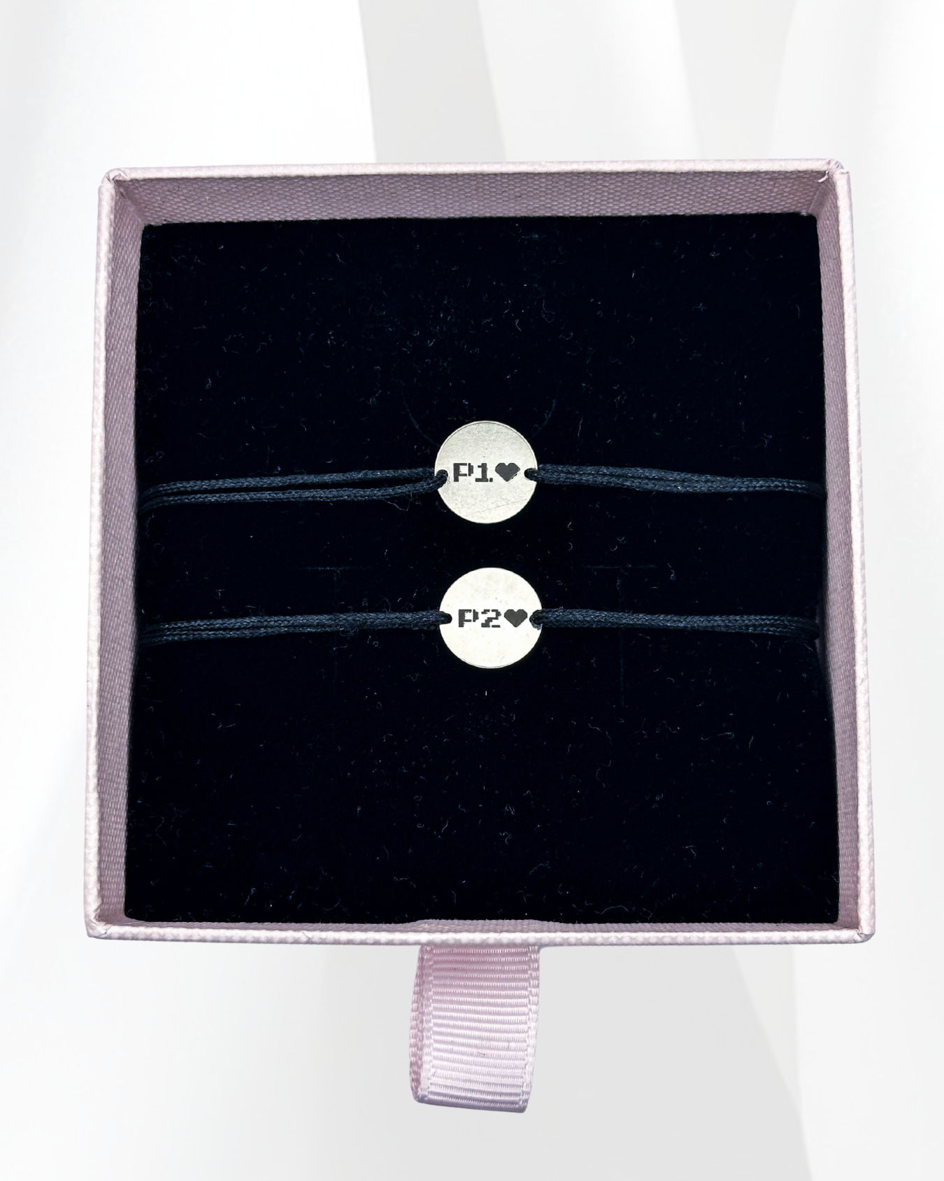 Set Cuplu - 2x Brățari Argint - Personalizată Gravate