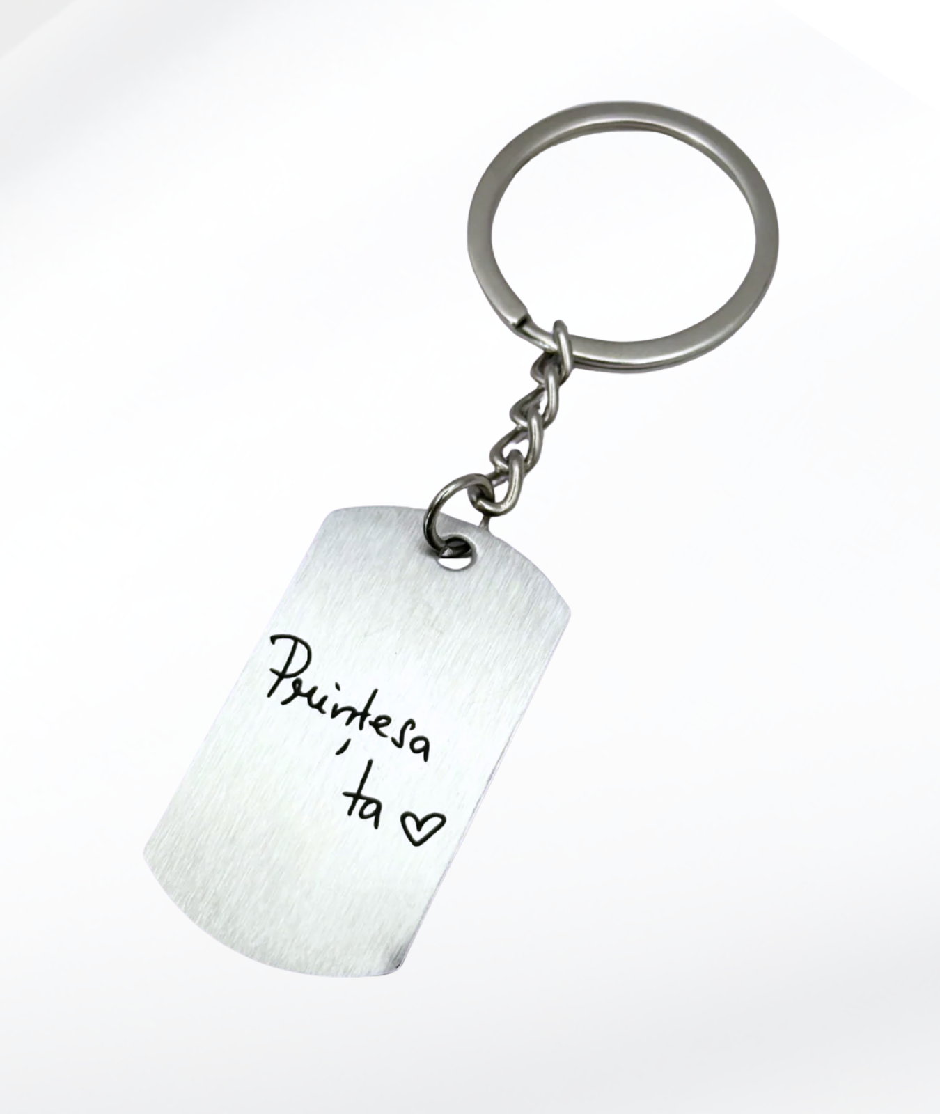 Breloc Cu Buze Mare- Personalizat Gravat Din Oțel