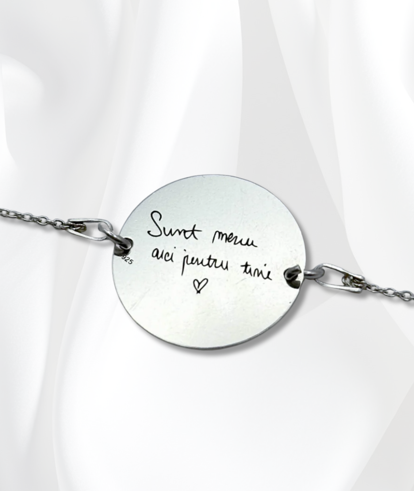 Brățară Argint Personalizată - Amprenta Persoanei Iubite