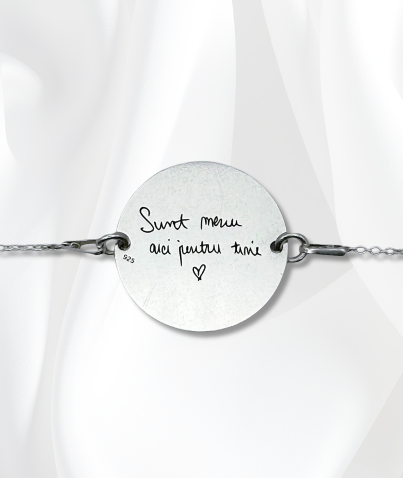 Brățară Argint Personalizată - Amprenta Persoanei Iubite