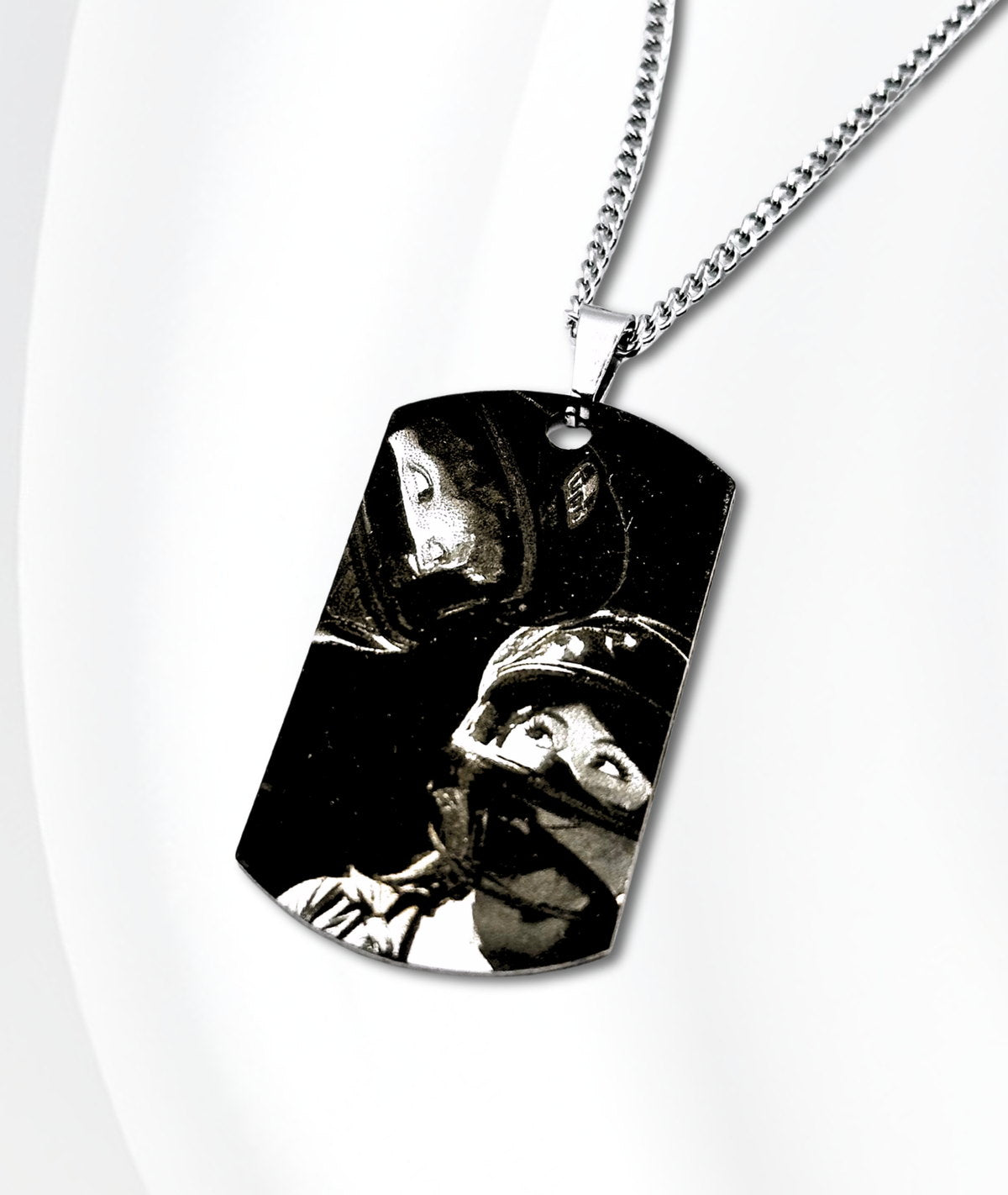 Lanț Army Poza Voastră - Gravat Realist – cadou personalizat gravat