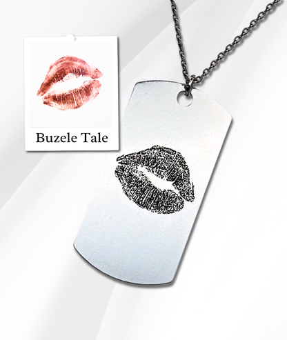 Lănțișor Argint Personalizat Army - Buzele Tale