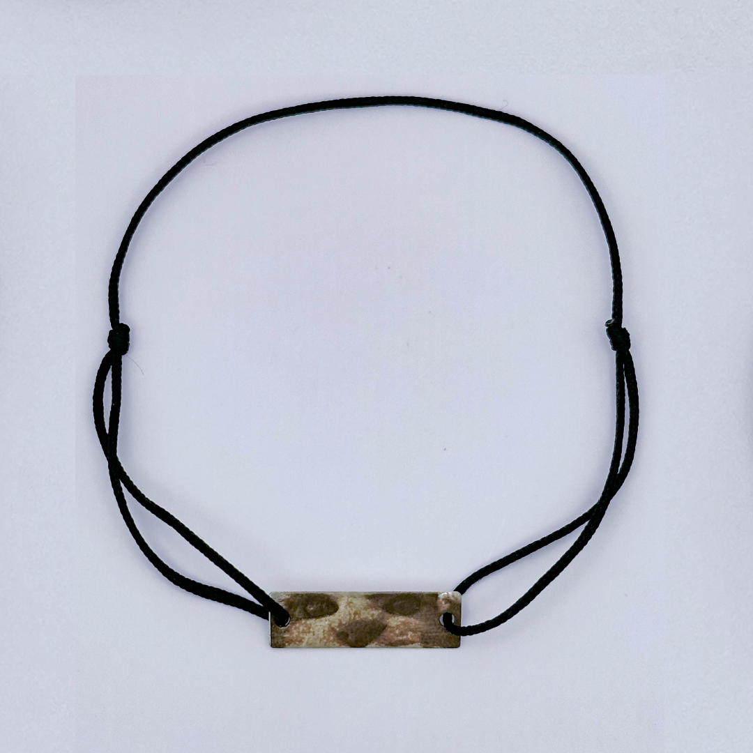Bratara fotogravata din argint cu ochii animalului tau personalizata