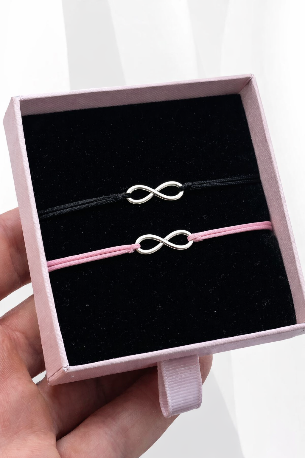 Set Brățări Cuplu - Infinit – cadou personalizat gravat