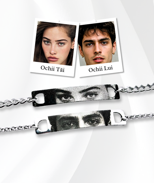 Set Brățări Cu Ochi - Gravate Realist